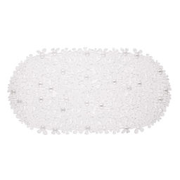 Коврик СПА для в/к Aqua-Prime Цветы 66х35см (прозрачный) 1/10