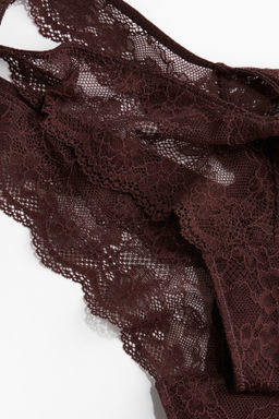 Pack de 2 bragas thong de encaje - H&m фото 3