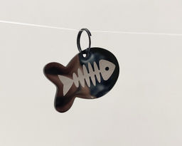 Жетон для кошек с индивидуальной гравировкой