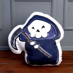 Мягкая игрушка Смерть с косой, цвет чёрный - Simaland фото 3