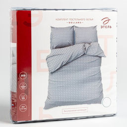 Постельное белье Этель 2 сп Dollars 175*215 см, 200*220 см,70*70 см -2 шт,бязь 125 г/м2  фото 5
