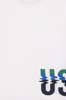 Белая футболка для мальчика Неожиданная скидка в корзине - U.s. polo assn фото 4