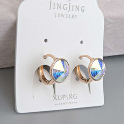 XUPING Серьги-пуссеты с английским замком арт. 13 0187 (id 263255) - Rada фото 2