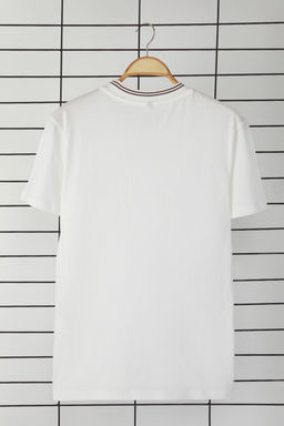 TRENDYOL MAN Lacivert Regular/Normal Kesim Cep ve Triko Bant Detayl? %100 Pamuk Basic Tok T-shirt TMNSS25TS00035 - Trendyolmilla фото 3