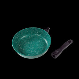 Сковорода 24 см, изумрудная - Ярославна фото 4