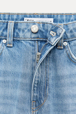 Z1975 REGULAR FIT HIGH-WAIST LONG LENGTH JEANS - Zara фото 5