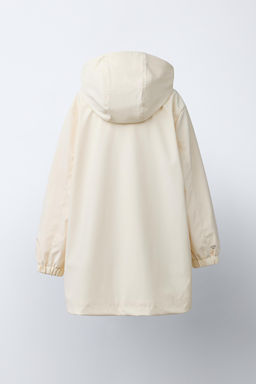 CAZADORA CAPUCHA ENGOMADA WATER REPELLENT / Mantequilla - Zara фото 5