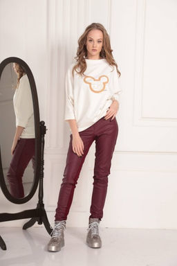 Свитшот AMORI 6192 молоко  фото 2