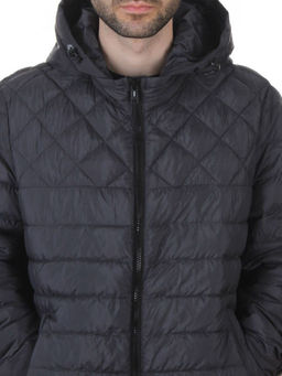 D82044 DK. GRAY Куртка мужская демисезонная (100 гр. холлофайбер)