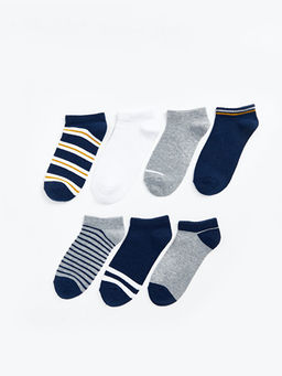 ?izgili Erkek ?ocuk Patik ?orap 7li