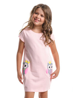 Платье для девочки UD 4496 розовый - Mini maxi фото 2