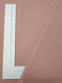 Вареный (стираный) хлопок цв.Т.лососево-бежевый, ш.2.5м, хлопок-100%, 105гр/м.кв - Купава фото 4