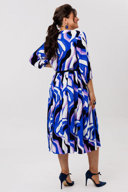 Платье ANELLI 1454 ультрамарин фото 2