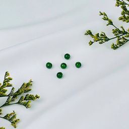 Бусины для украшений из Хромдиопсида (5 шт)