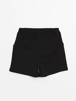 Beli Lastikli Basic K?z ?ocuk ?ort - Waikiki фото 2