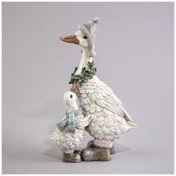 СТАТУЭТКА ГУСИ 14,5Х13,5Х27,5 СМ