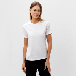 Футболка женская Tusi, белая, принт дракон, размер 44