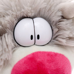 Мягкая игрушка «Кот Бекон», 112 см, цвет бело-серый