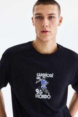 Camiseta con motivo estampado Loose Fit - H&m фото 31
