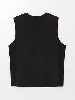 Standart Kal?p V Yaka Erkek Triko Yelek - Waikiki фото 2