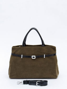 Сумка 91156SMS army green Velina Fabbiana-Safenta