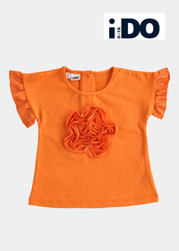 Футболка из эластичного хлопкового трикотажа