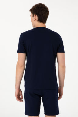 Erkek Regular Fit Bisiklet Yaka Lacivert Ti__rt Sepette S_rpriz _ndirim - U.s. polo assn фото 5