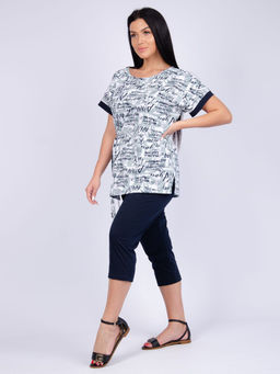 Костюм "Аморе 2" синий, трикотаж