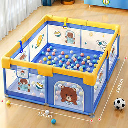 Манеж детский Мишки 150 180 65 см - Simaland фото 2