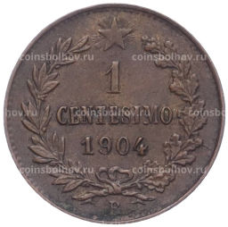 1 чентезимо 1904 года Италия