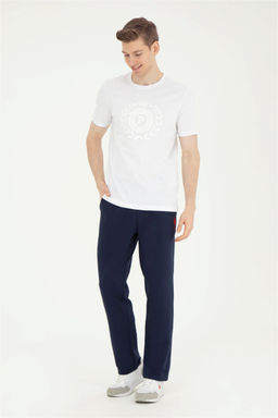 Мужские темно-синие спортивные штаны