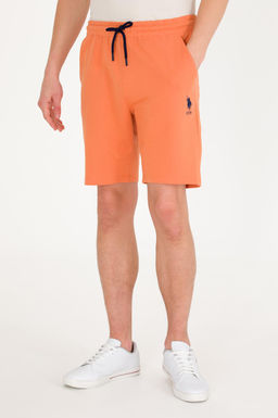 Мужские вязаные шорты кирпичного цвета Неожиданная скидка в корзине - U.s. polo assn фото 2