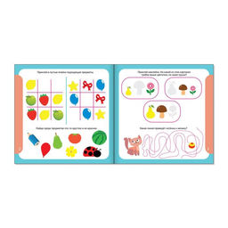 Книги с наклейками набор IQ занималки, 6 шт. по 12 стр. - Буква-ленд фото 4