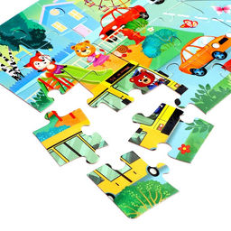 Пазл в металлической коробке Уютный город, 24 детали - Puzzle time фото 3