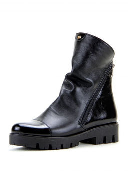 Ботинки EDART 233.sandra.black-lacq/мех