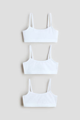 Pack de 3 crop tops de algod?n - H&m фото 3