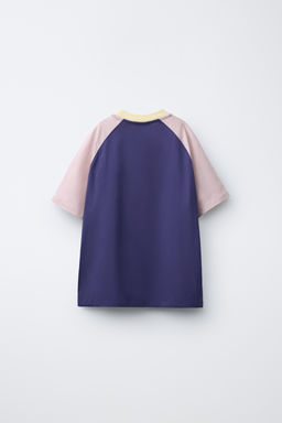 CAMISETA MANGA RANGL?N PUKAS SURF / Azul