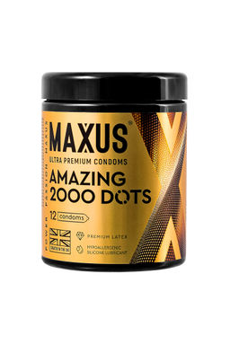 Презервативы Maxus Amazing, латекс,текстурированные 12 шт.