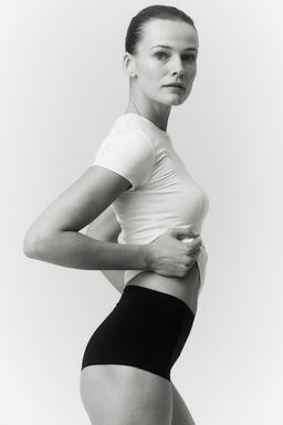 Pack de 3 bragas Shortie de microfibra