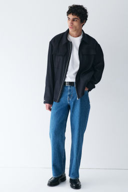 Sobrecamisa en mezcla lino Easy Care Regular Fit - H&m фото 6