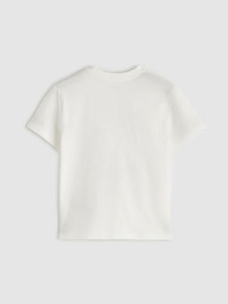 Bisiklet Yaka Atat?rk Bask?l? Erkek ?ocuk Ti??rt