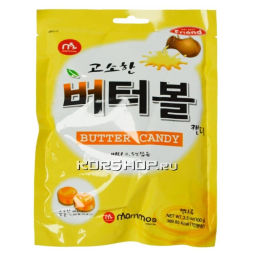 Сливочная карамель Butter candy Mammos, Корея, 80 г (100 г) Акция