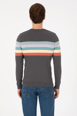 Erkek Gri Kazak - U.s. polo assn фото 5