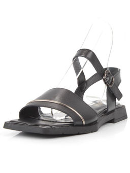 08-PEY183-3 BLACK Босоножки женские (натуральная кожа)