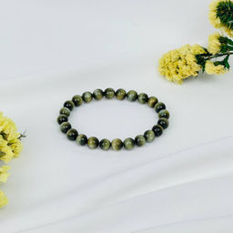 Браслет из Соколиного глаза 17,5 см