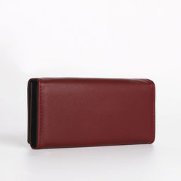 Кошелёк на магните, цвет бордовый - Simaland фото 2