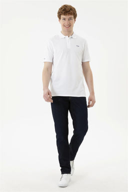 Мужские темно-синие джинсовые брюки