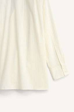 CAMISA KIMONO JACQUARD RAYAS / Crudo - Zara фото 10