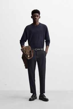 TEXTURED COMFORT TROUSERS - Zara фото 36