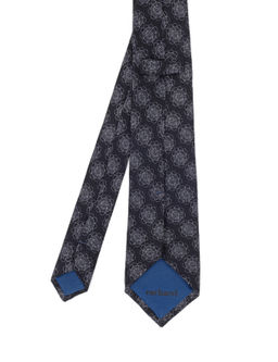 Черный шерстяной галстук - Cacharel фото 5